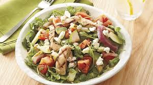 Vegetable Salad with Chicken